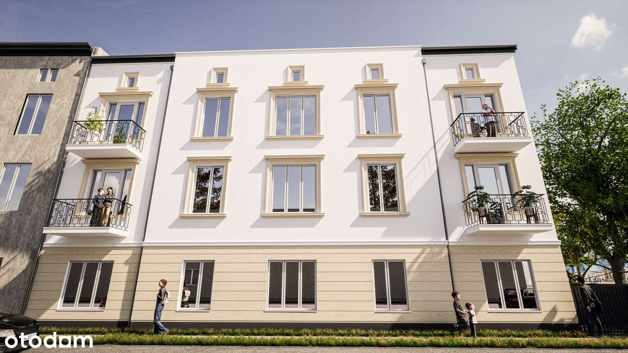 Kawalerka w stanie deweloperskim, kamienica po rewitalizacji, parter-10