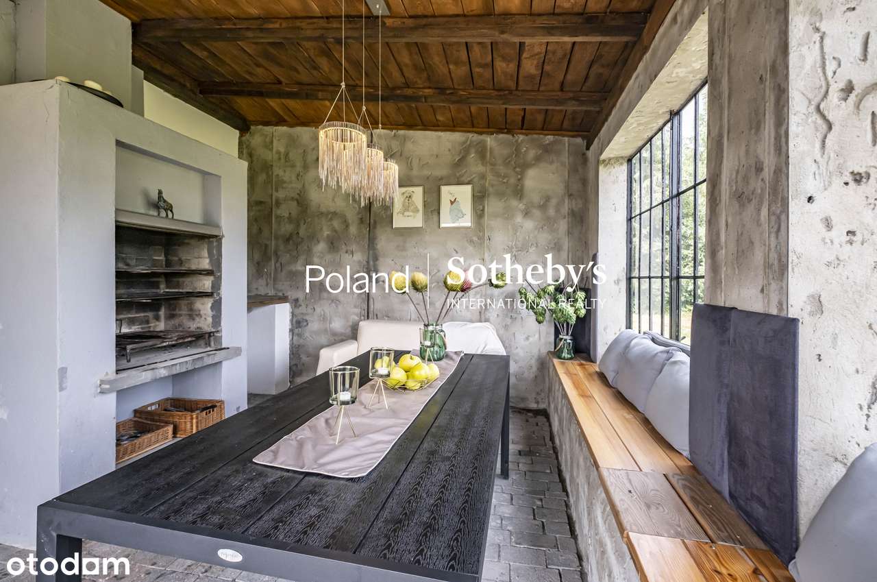 Wyjątkowy dom z własnym stawem i lasem, 1 godz. od Warszawy-14