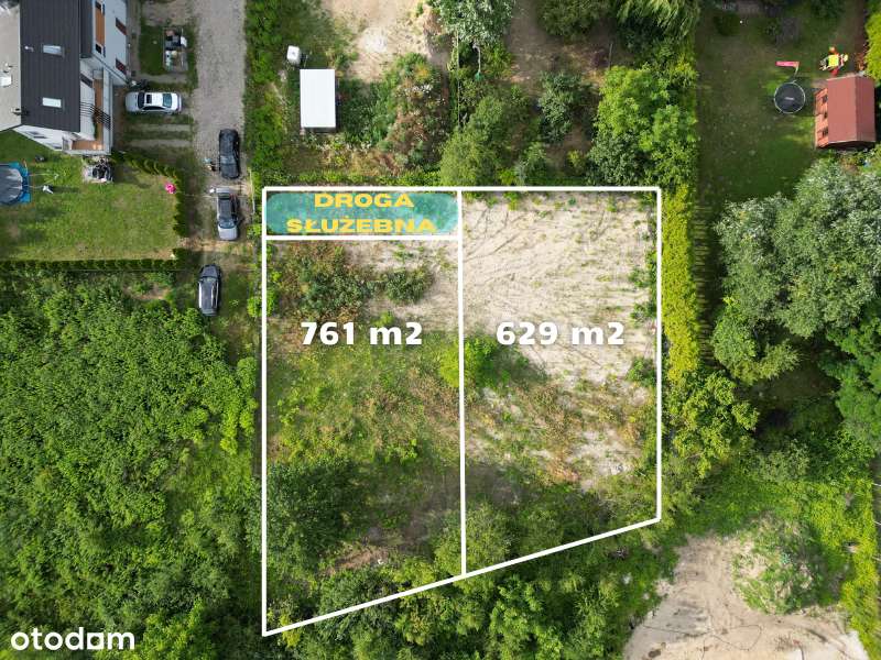 Działka budowlana | spokojna okolica | MPZP-1