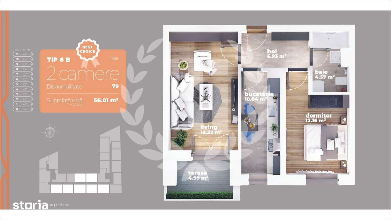 Apartament 2 camere | Decomandat | Pret Promotional