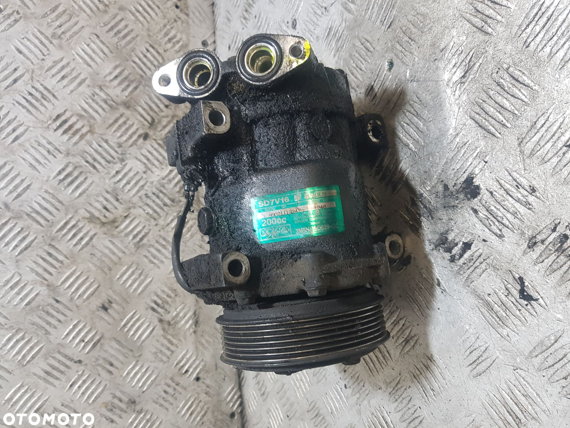 SPRĘŻARKA KLIMATYZACJI CITROEN C5 III 3M5H-19D629-GC - 5