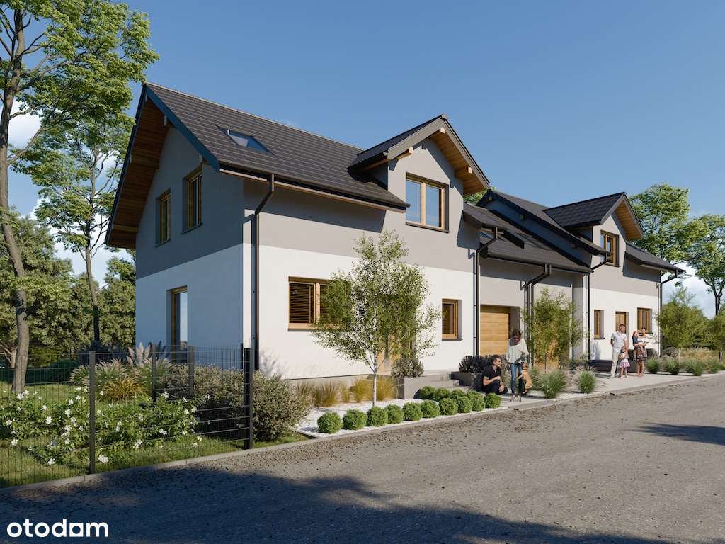 WilleBrzegowa  - domy na dużych działkach 1000m2, jezioro, kameralnie-4