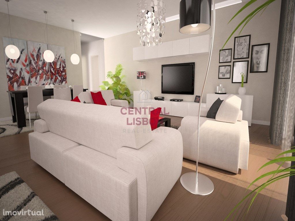 Apartamento T2 em condomínio novo, de luxo - Paço D'Arcos...