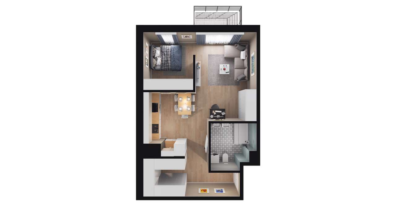 Daszyńskiego Square | Oferta Specjalna | B.3.93 - Pełny obrazek: 3/9