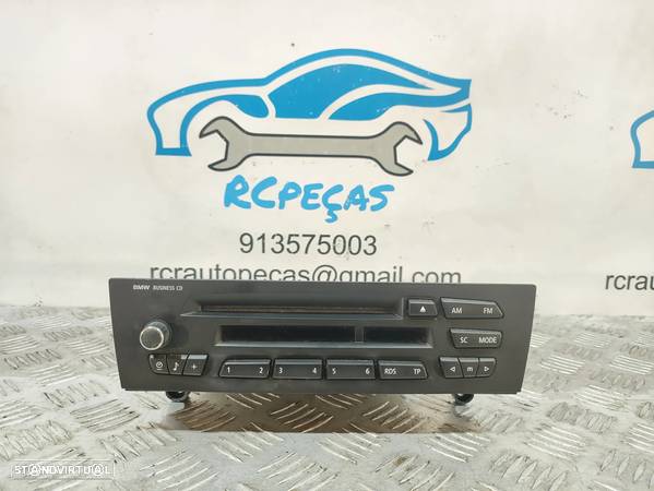 RADIO AUTORADIO LEITOR CD BUSINESS BMW SERIE 1 E87 6512922924101 9229241 13264010 132640 E81 E82 E87 LCI E88 SERIE 3 E90 E90 LCI E91 E91 LCI E92 E92 LCI E93 E93 LCI X1 E84 - 4