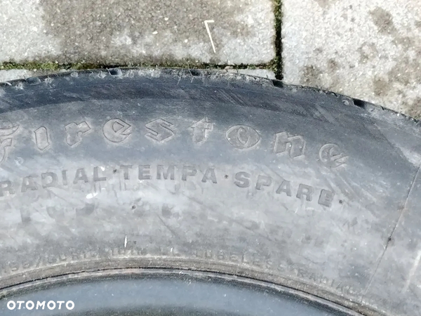 TOYOTA VERSO COROLLA AVENSIS Koło Dojazdowe Zapasowe 155/80 R17 - 12