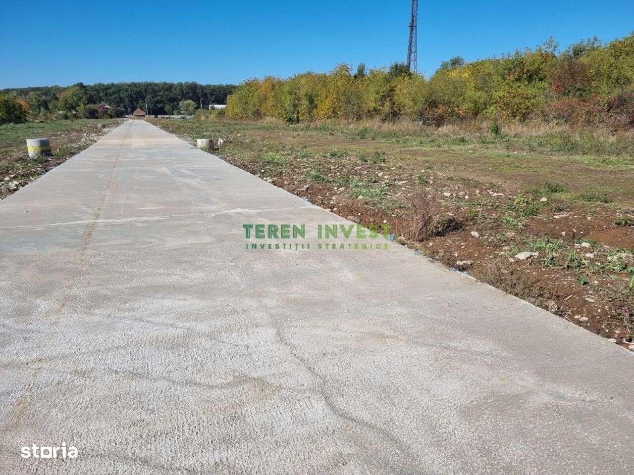 Teren intravilan 550 mp – Săftica, acces direct din DN1-0