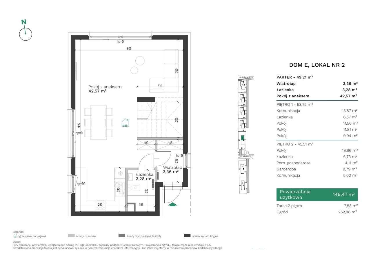 Okazja 0% Prowizji Domy- Przybyszewskiego 5 Pok - Pełny obrazek: 3/7