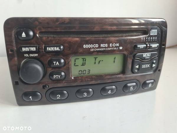 Radio cd 6000 drewno ford focus mondeo scorpio GHIA escort galaxy - 2