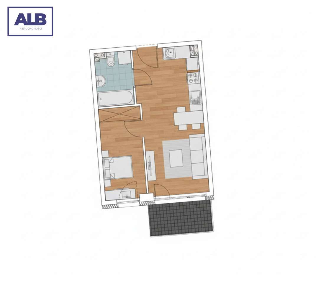 Apartament 2-pokojowy z widokiem na rzekę!-2