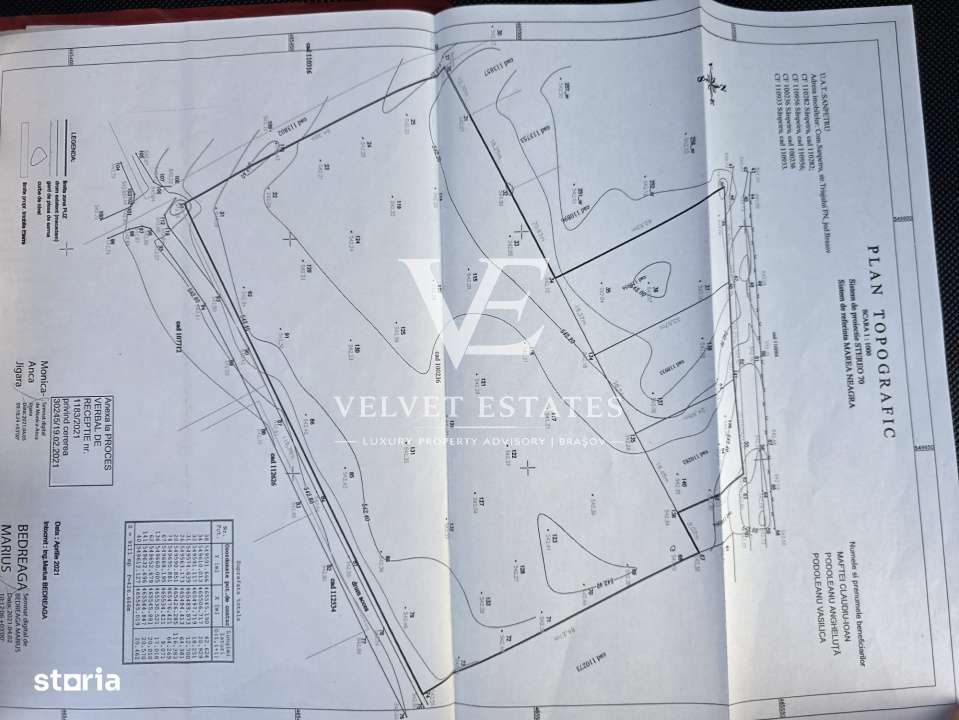 Teren 9.026 mp Sanpetru/Brasov – PUZ Aprobat Blocuri P+2E+M-12