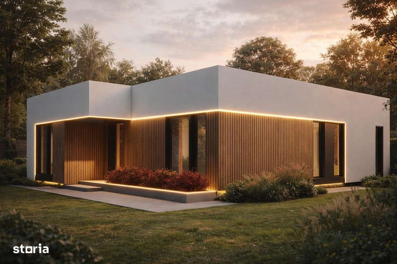|Casă Premium pe Parter | 3dormitoare | Design Modern|Teren 530 mp|-1