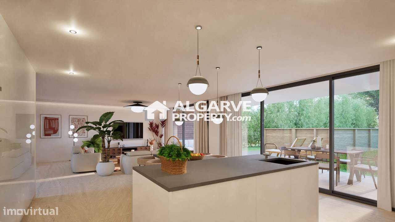 Moradia geminada V4 em construção entre Vilamoura e Albufeira - Grande imagem: 3/11