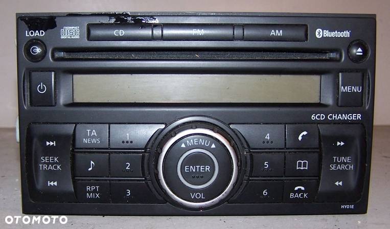 RADIO CD NISSAN QASHQAI J10 28185-JD40A ORYGINALNE - 1