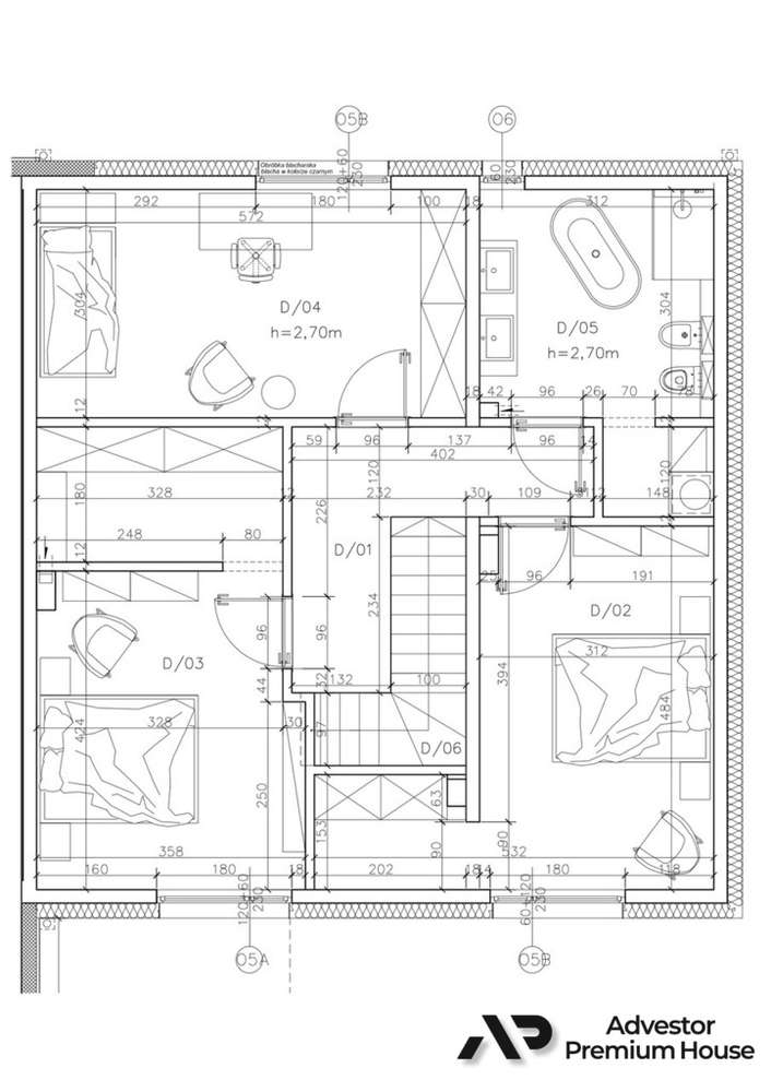 Duży segment z garażem w zielonym otoczeniu - Pełny obrazek: 4/6