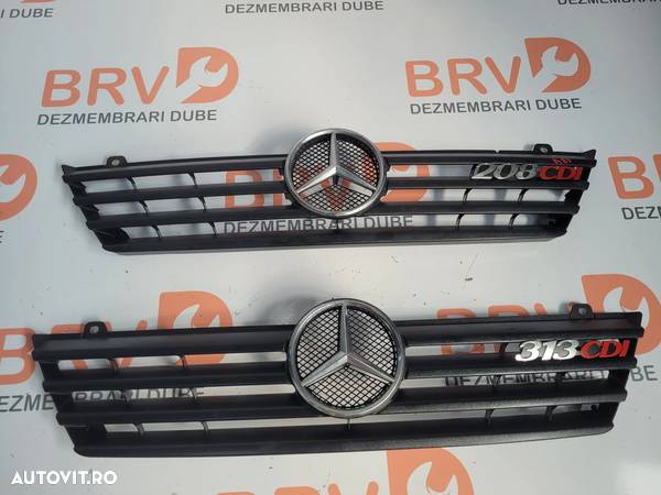 Grila radiator pentru Mercedes Sprinter Euro 3 (2000-2006) an fabricatie - 2