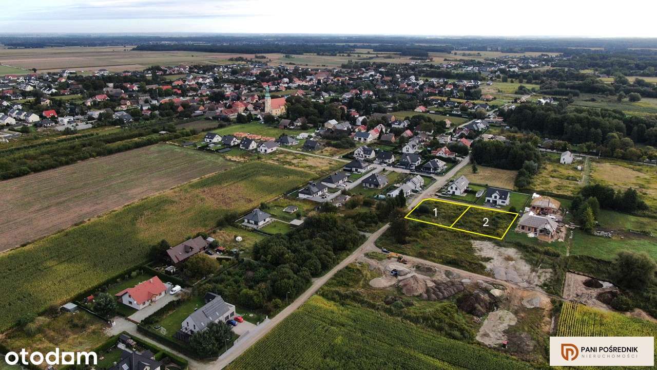 Brzezia Łąka | gm. Długołęka | Działka budowlana | MPZP-0