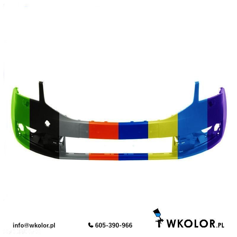NOWY ZDERZAK PRZÓD SKODA OCTAVIA III LAKIEROWANY W KOLOR - 1