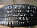 OPONA POJEDYNKA  215/50R19 CONTINENTAL ECO CONTACT 6 SEAL DOT 4922 7.5MM - 1