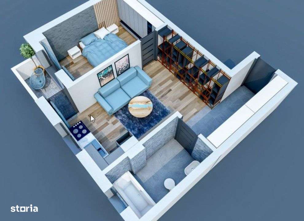 Apartament  2 camere Visani , 45 metri, etaj 1 Cod:153954 - Imagine principală: 2/8