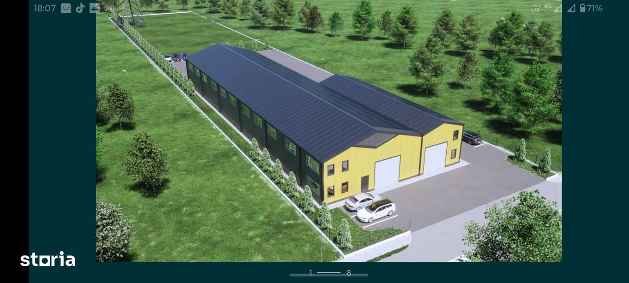 Hala noua pentru depozitare/productie/comercial, zona de Est, 1200mp - Imagine principală: 4/8