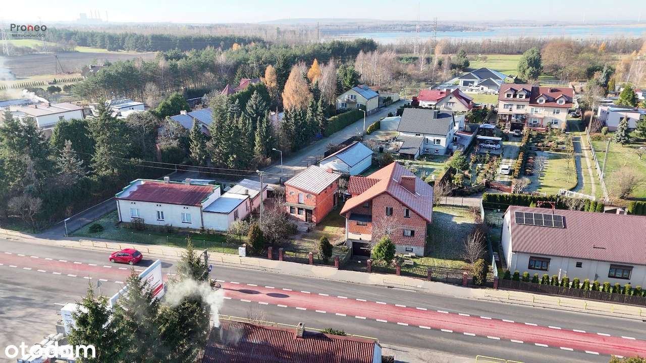 Dom w budowie z budynkiem komercyjnym - Mikorzyn-7