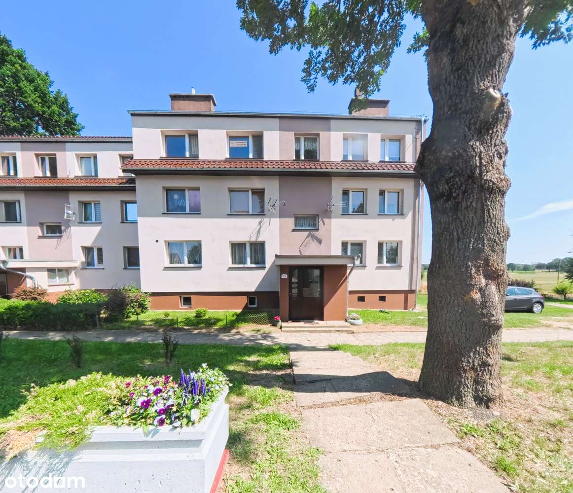 Jasne, 3-pokojowe mieszkanie z balkonem, garażem i ogródkiem - Stawno