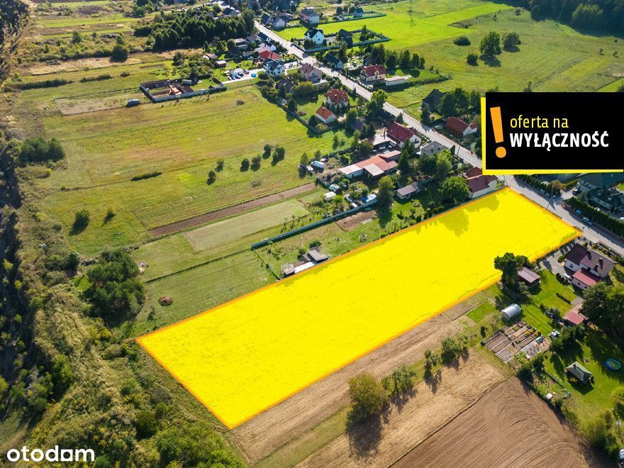 Działka budowlana w spokojnej okolicy