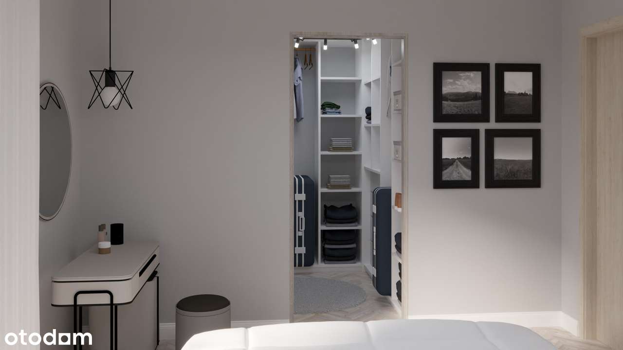 Skrajny segment szeregowca z ogrodem w lesie-6