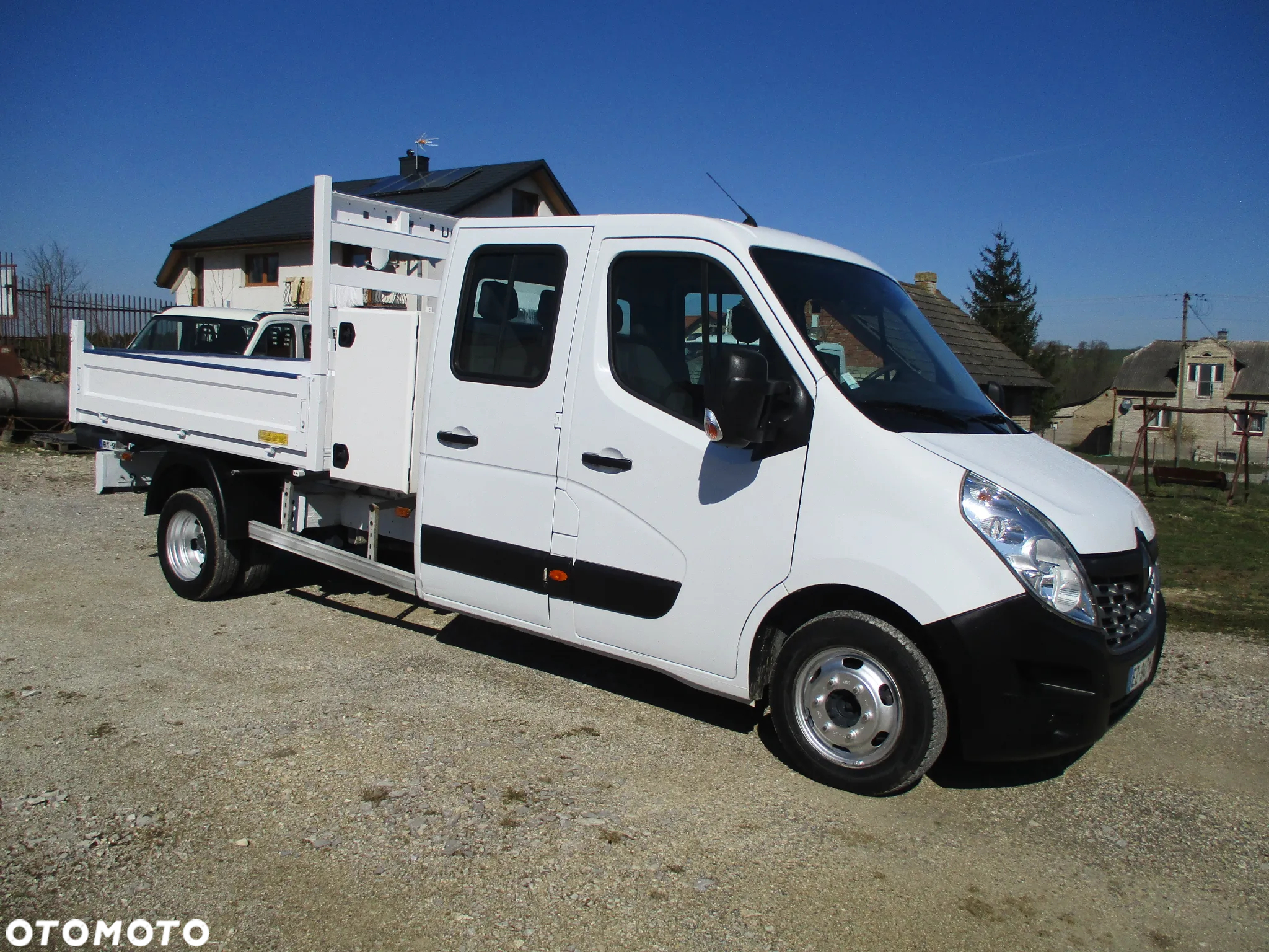 Renault Master 2.3dCi - 130KM Brygadówka wywrotka na bliźniaku kiper doka Dubel - 15