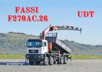 MAN 41.460 * WYWROTKA 5,65 m * FASSI F270AC.26 / 8x8 ! * STAN BDB - 1