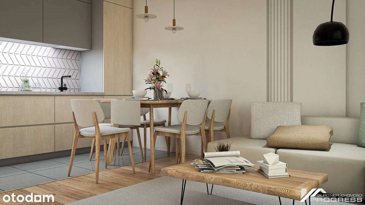 Nowe mieszkanie 3-pokojowe 60m2 na I piętrze – KROSNO ul. Klonowa-6