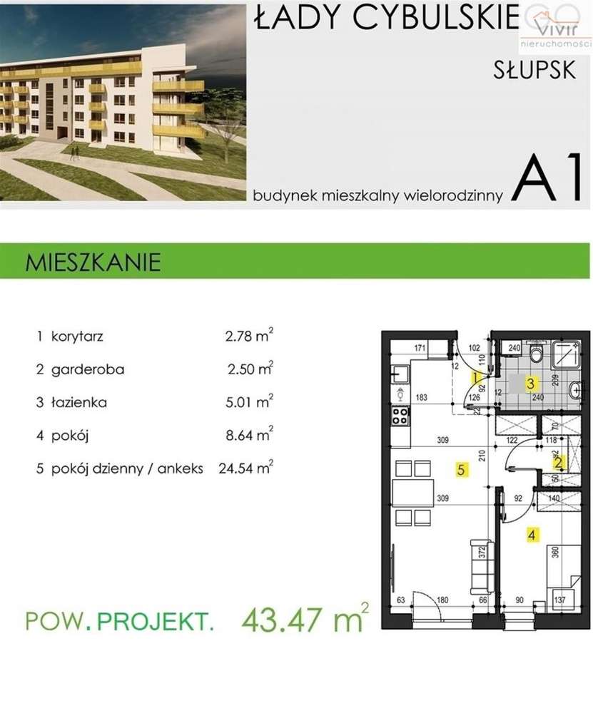 Nowe 2 Pokoje "Pod Klucz" 43,5mkw. + Garaż W Hali!-19