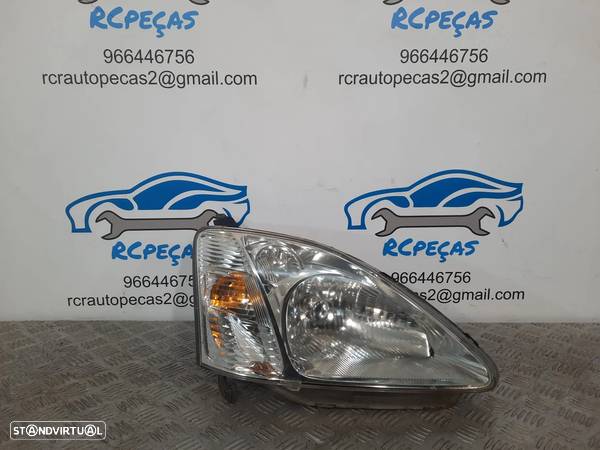 OTICA OTICAS OPTICA OPTICAS HONDA CIVIC VII 7 MK7 FAROIS ORIGINAIS - 5