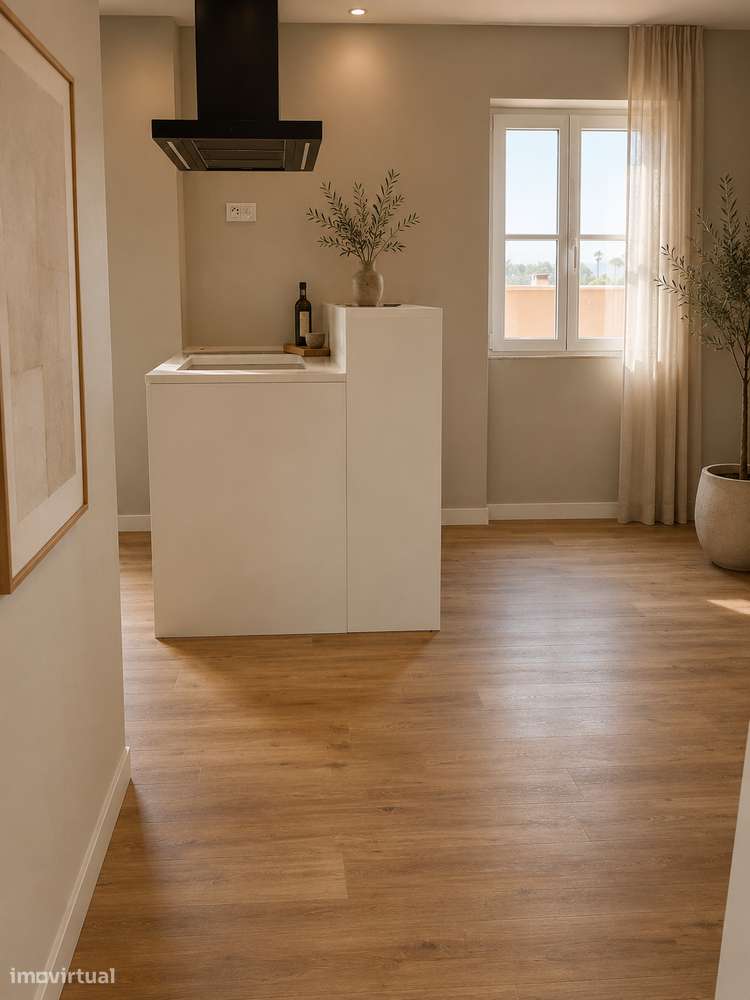 Apartamento T1 Duplex em Condomínio Privado com Piscina-10