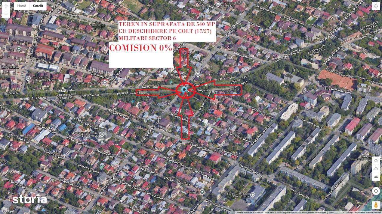 VANZARE TEREN INTRAVILAN DE 540 mp SITUAT IN  MILITARI, BD. ANUL 1864-15