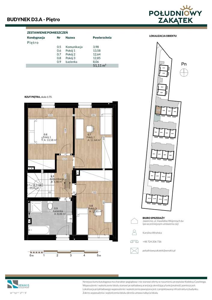 Południowy Zakątek | dom 4-pok. | D3.A - Pełny obrazek: 3/10