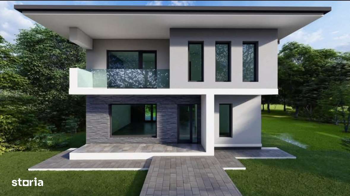 GARAJ! 190 mp utili! CANALIZARE! Vila 4 camere, Bucium-Visan-0