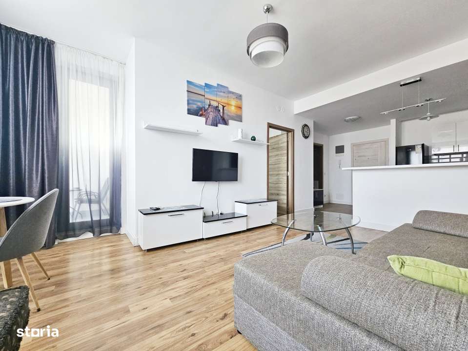 Apartament intr-un complex cu gradina privata si fantani decorative, l-3