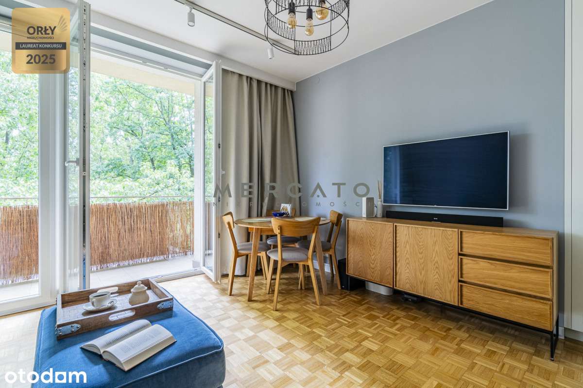 2 pokojowe mieszkanie na Saskiej Kępie - Pełny obrazek: 5/15