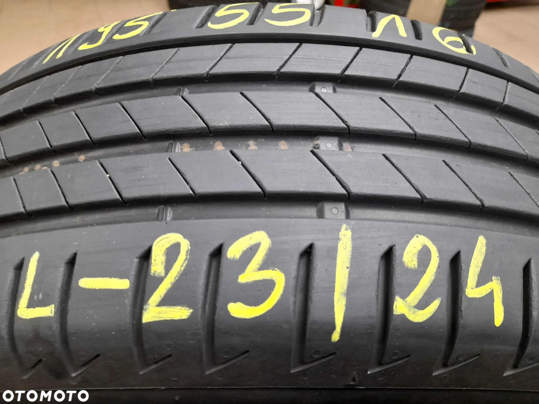 195/55r16 87H (L23/24)005 4szt 6,5/7mm T005 Turanza BRIDGESTONE 2021r LETNIE - 7