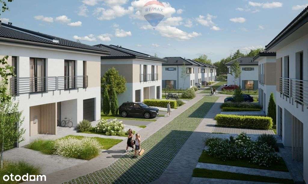 Nowoczesny dom bliźniak w Łazach 1_1B - Pełny obrazek: 4/7