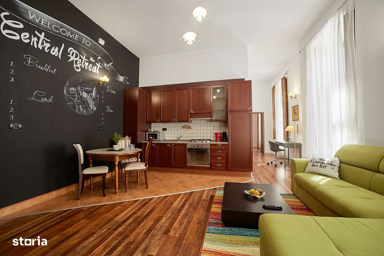 Apartament modern 2 camere, centrala, etaj 1 - ultracentral - Imagine principală: 2/8