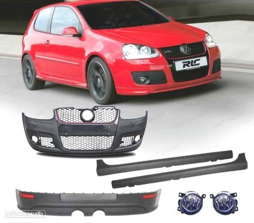 KIT CARROÇARIA PARA VOLKSWAGEN VW GOLF V 5 LOOK R32 + GTI - 1