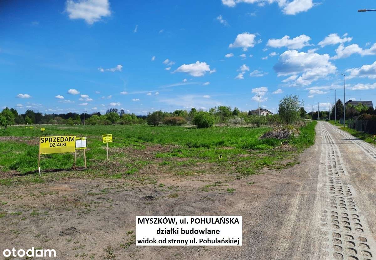 Sale - 10% Myszków działka rolno-budowlana  3667m2 tylko 174.900zł-3