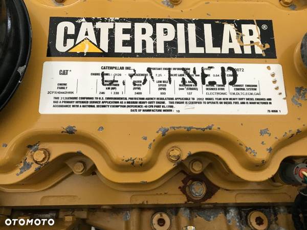 SILNIK CATERPILLAR 3126 stan bdb 28000 netto 6-cyl - 8