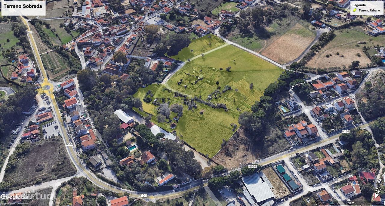 Terreno Urbanizável com 3 Hectares na Sobreda - elevada capacidade con