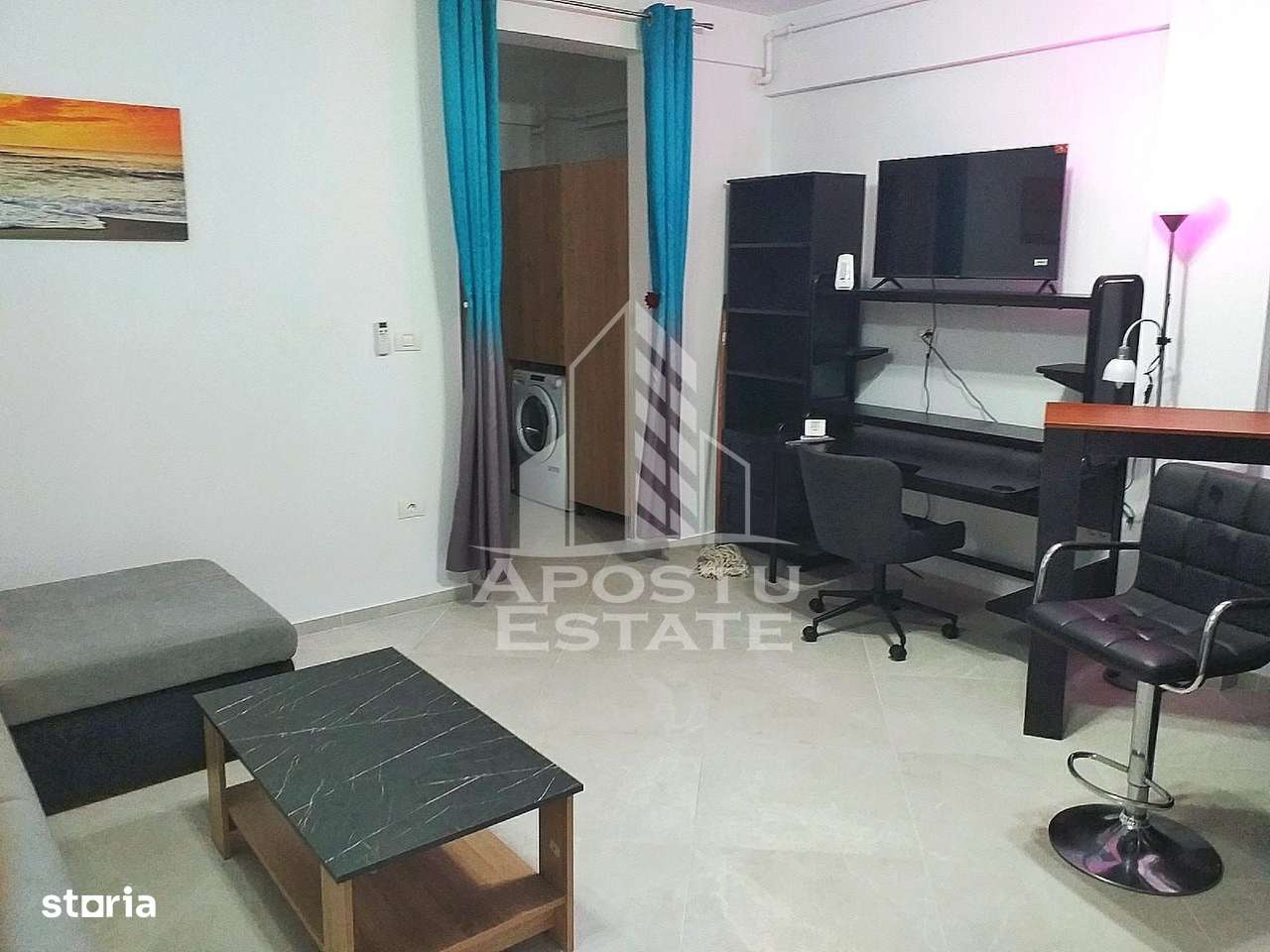 Garsoniera tip studio,  centrala proprie, zona Braytim - Imagine principală: 4/10