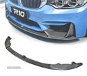 SPOILER LIP DIANTEIRO PARA BMW F80 F82 F83 LOOK M4 CARBONO - 1