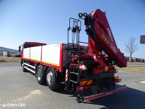 Renault KERAX 410 DXI / 8 X ​​​​4 / CUTIE - 6,8 M + MACARA PALFINGER PK 20002 - 12,5 M / RADIO COMMANDE / ROTATOR / - 12